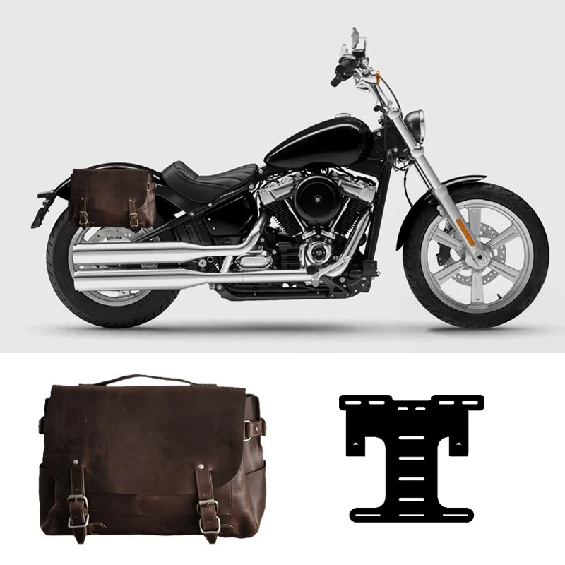 

Suitable for Harley-Davidson Standard Soft Tail Side Bag, Saddle Bag, Rear Seat Hanging Tail Bag
