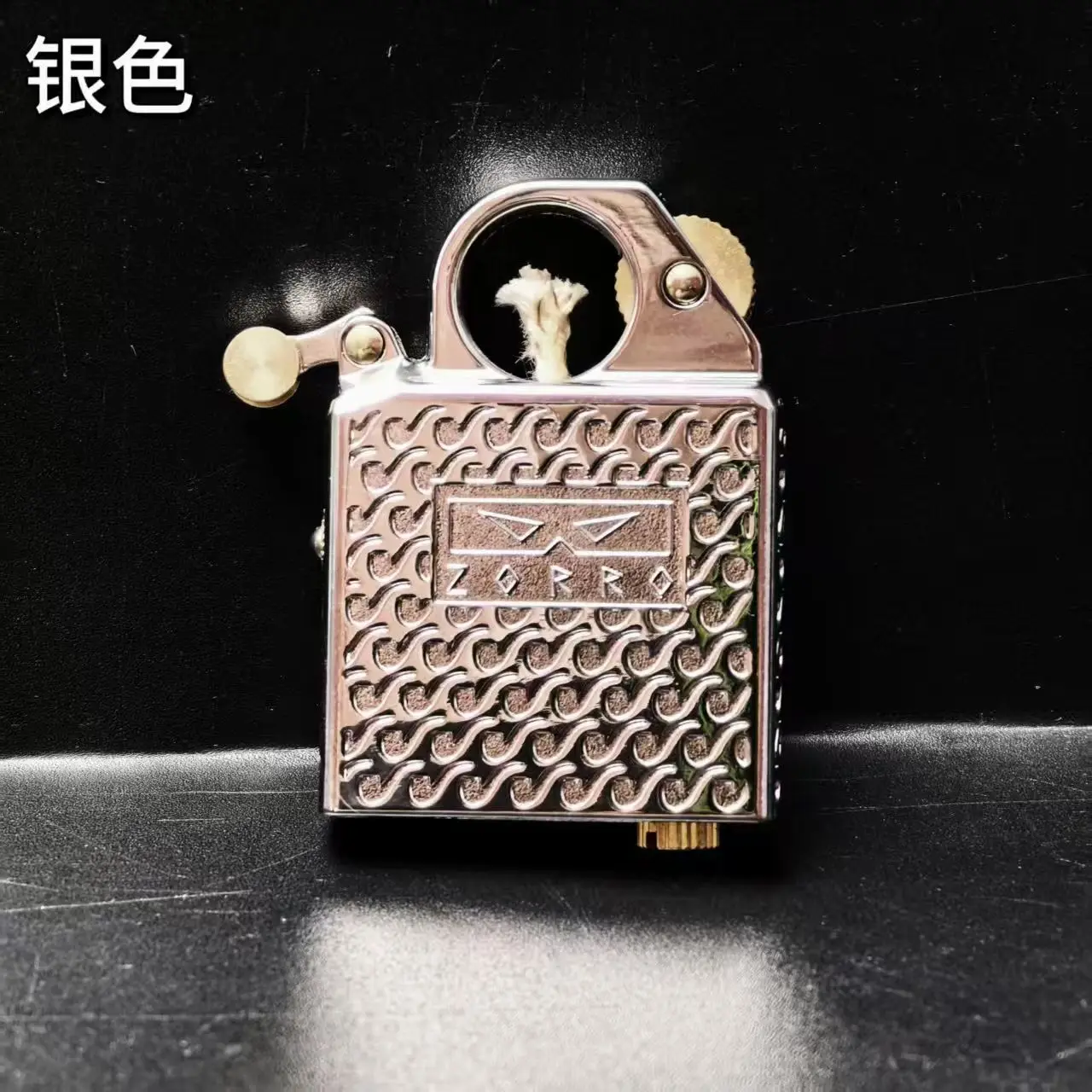 SOLD ❁❀✿✾ 願望成就のガネーシャ ❁❀✿✾ 約6cm The New Genuine Z902 Inner Tank Kerosen Lighter Creative Officer