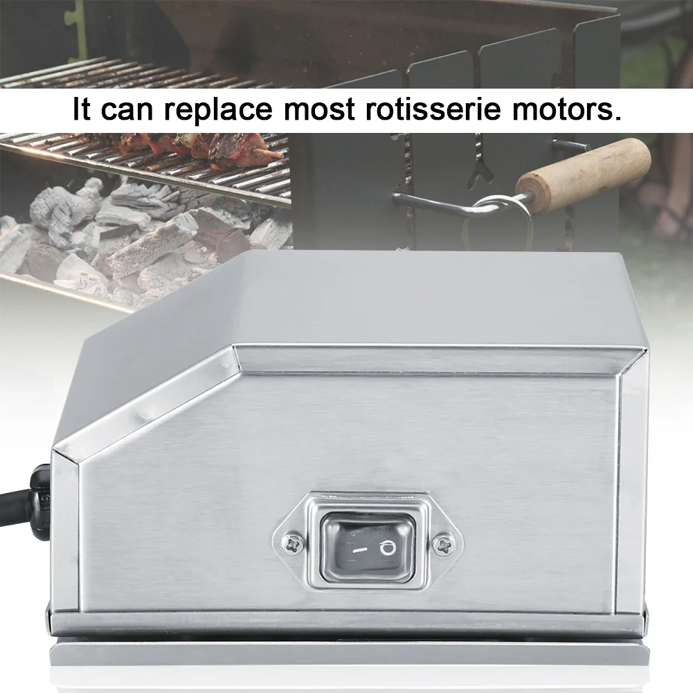 BBQ Barbecue Grill Electric Replacement Rotisserie Motor Accessory