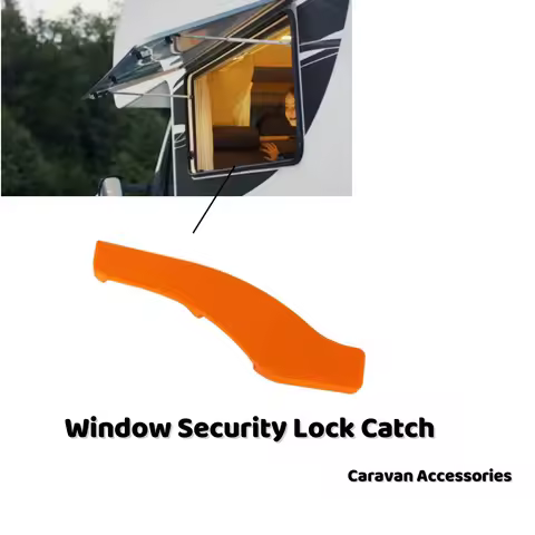 1Pcs Left/Right Hand Window Polyplastic Security Lock Catch for Caravan Motorhome Camper Motorhome Travel RV Protective Parts