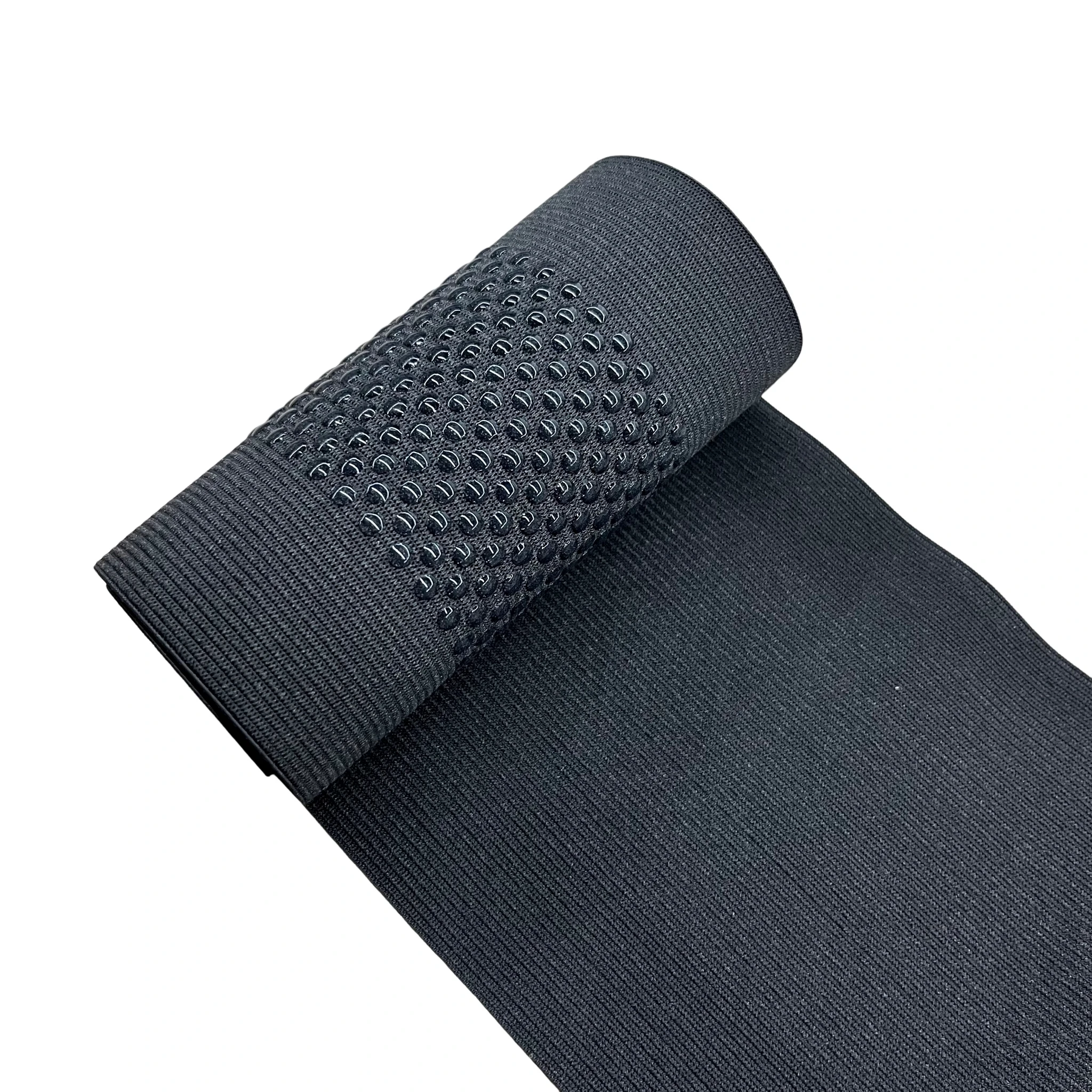 2yards 116mm Width Non-slip Knitted Elastic Band Silicone Gripper Tape for Clothing Fabric Sewing