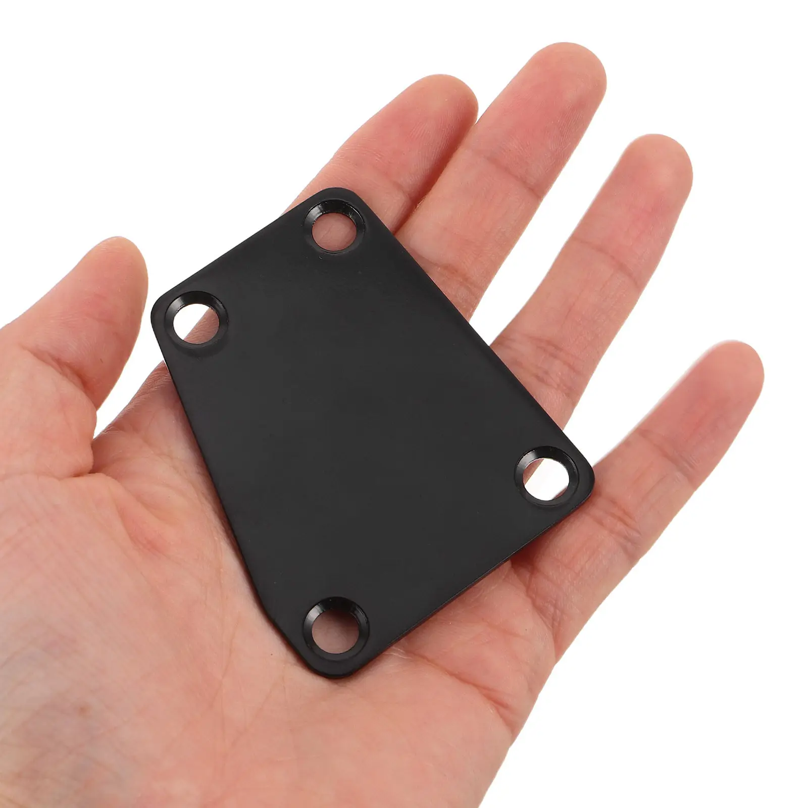 

2Pcs Bass Guitar Neck Plate with Mounting Screws Heavy Duty Metal Replacement for Enhanced Tuning Stability Fit All Standard