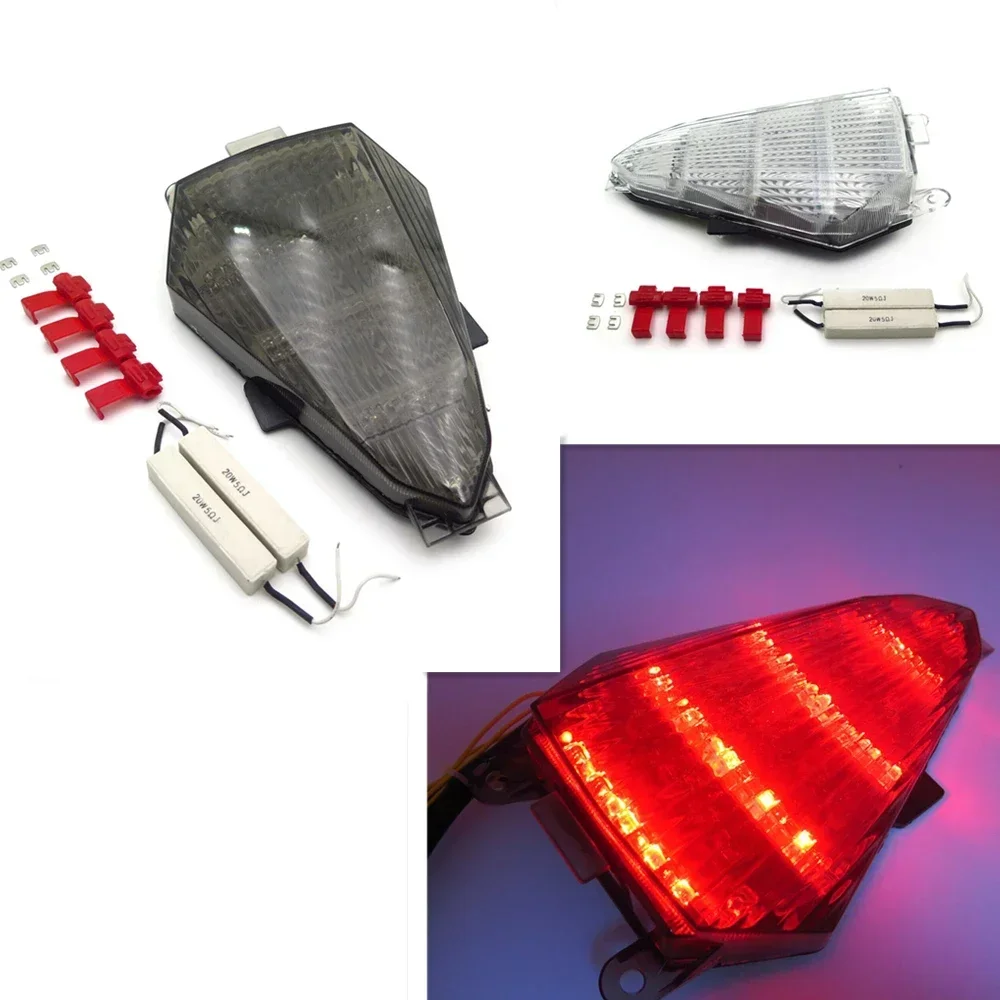 

Lens Taillight for Yamaha YZF R6 2008-2016 Aftermarket Motorcycle Parts Rear W/Turn Signal LED Integrated