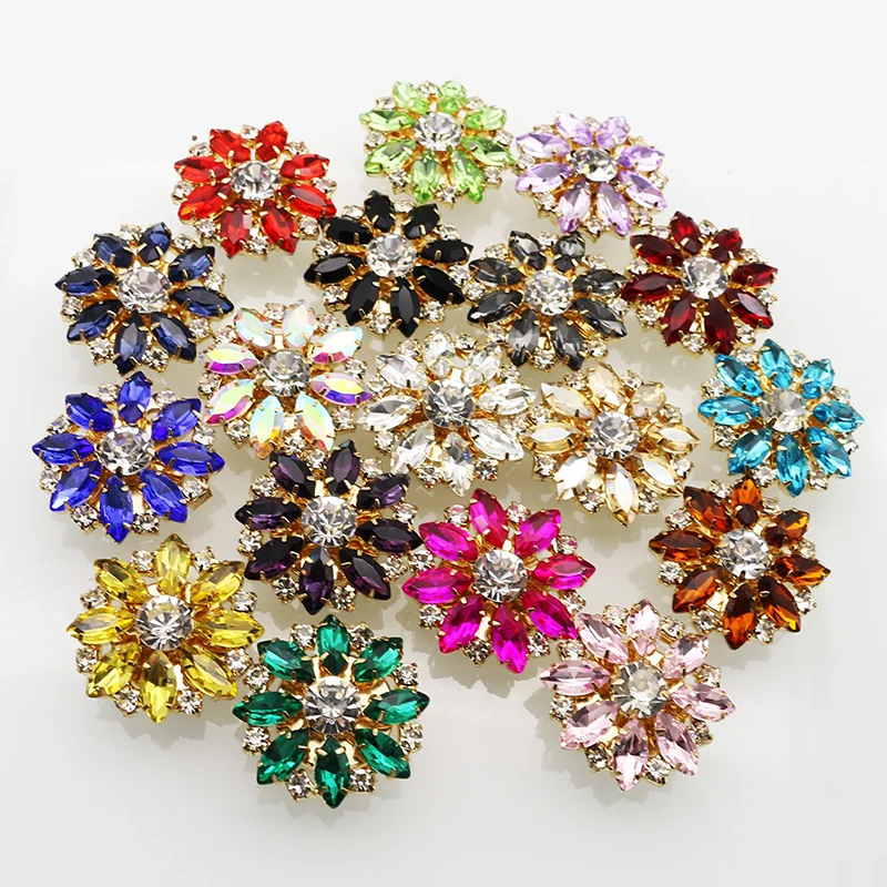 أزرار أكمام زجاجية متعددة الاستخدامات لعين الحصان ، قميص بفتحة أمامية ، زر سترة قصيرة ، أزرار قصاصات ، 30: 50 ، 2