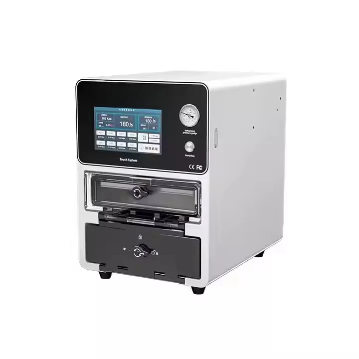 

Phone Mini Laminator Precise OCA Laminating & Defoaming Machine with Motor Screen Repair Service Equipment