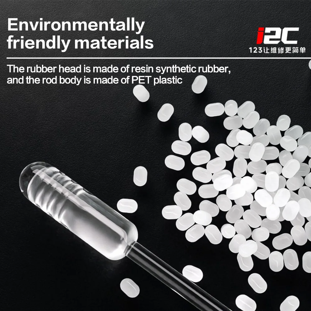 I2C Synthetic Resin Cleaning Stick for Mobile Phone Repair Camera Lens Cleaning Dust Removal and Fingerprint Removal Tool