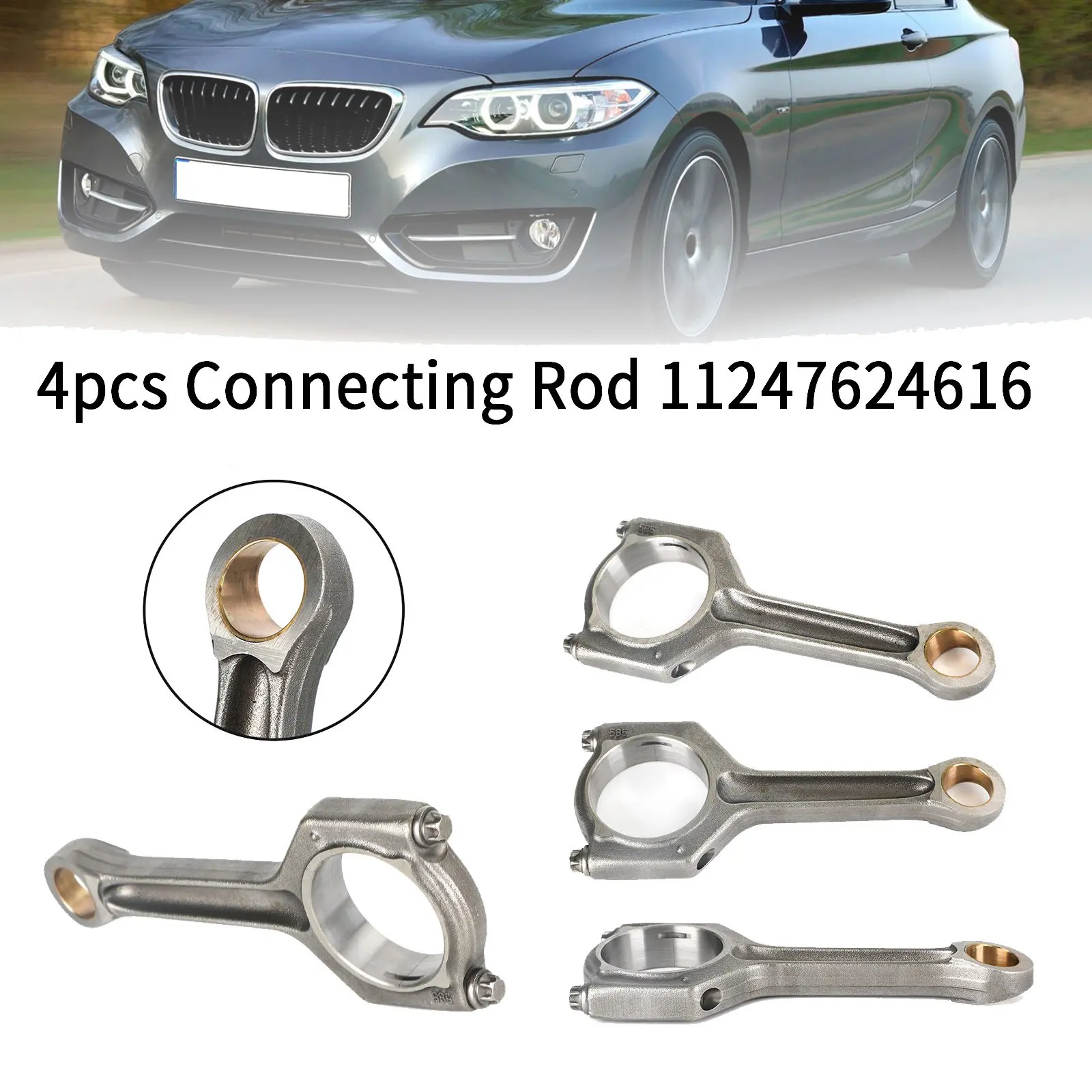 

R1-Car Connecting Rod Connecting Rod Replace 11247624616 For BMW 320I 328I 420I 520I 528I X4 X5 N20B20