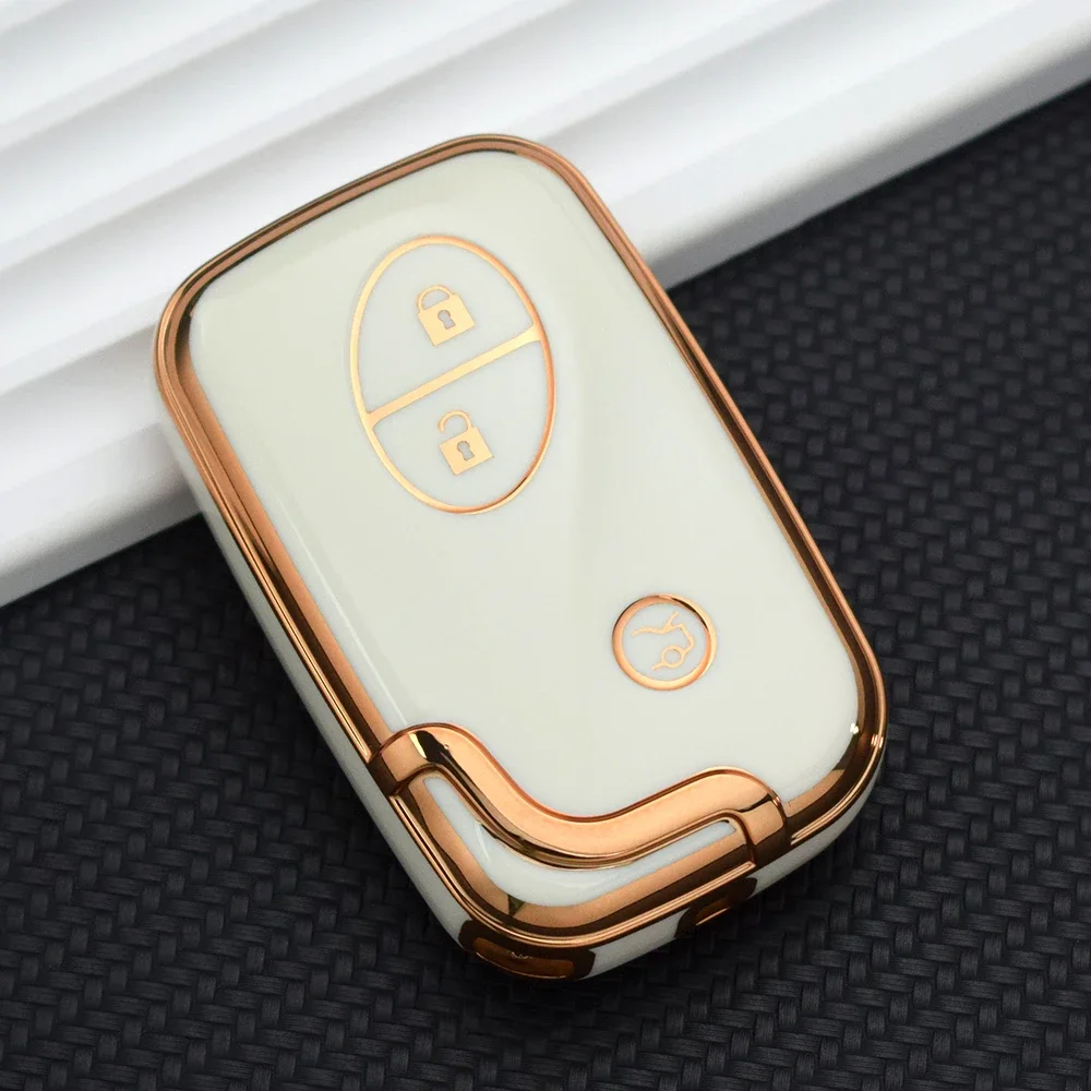 3 Buttons TPU Smart Remote Auto Key Fob Case for Lexus GS430 ES350 GS350 LX570 IS350 RX350 IS250 Car Key Shell