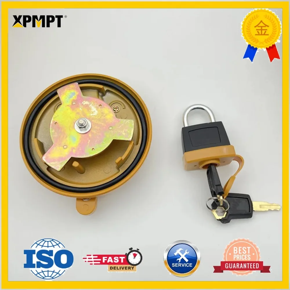 Caterpillar CAT 320C 320D 321C 320B Excavator Bonnet Hot Pin 7X7700 246-2641 5P8500 Tank Cap Padlock