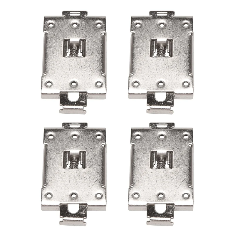 

4X DIN Rail Mount Bracket Equipment Rack G3NE G3NA Electrical For SSR R99-12 Fins