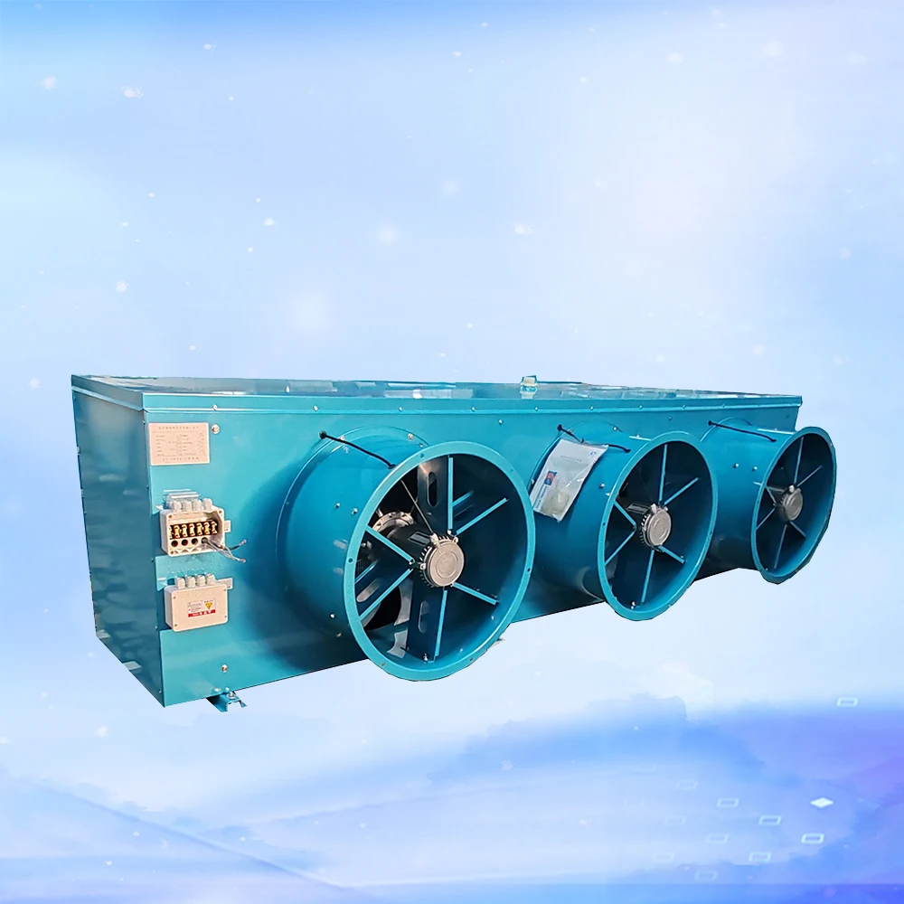 

Cold Storage Room Air-cooled Evaporator for Cold Storage Top air Heat Exchange R404A R22 Customized Stainless Steel Cover