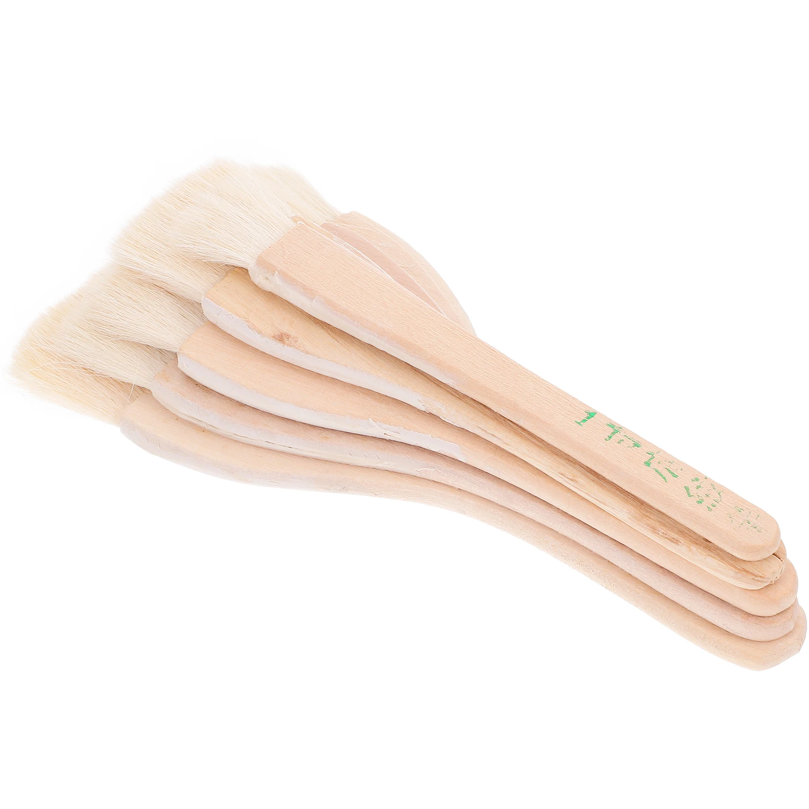 

5Pcs Handheld Wool Painting Brush Multi-Functional Use Watercolor Wall Texture Boards Durable Easy to Hold Convenient