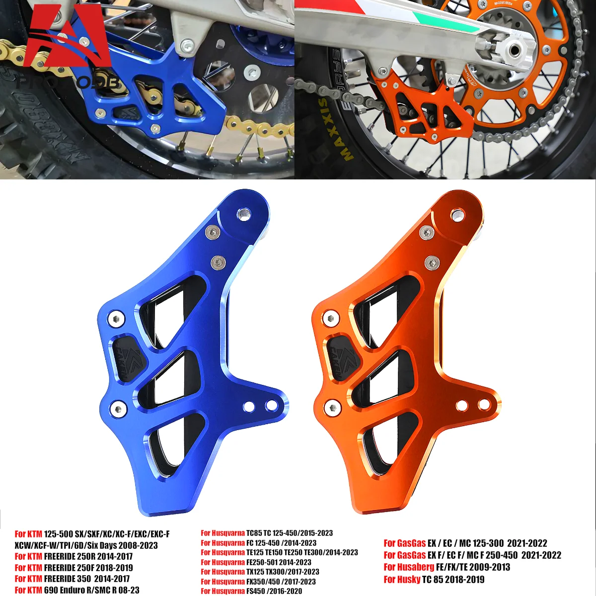 

For KTM SX SX-F EXC EXC-F XC XC-W XC-F TPI For Husqvarna FE TE 125-501 2008-2023 Motorcycle Chain Guide Cover Guard Protector