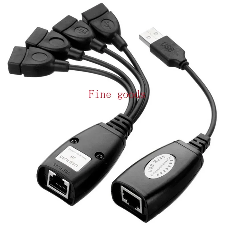 

НОВЫЙ USB-удлинитель через Ethernet RJ45 Cat5e Cat6 Сетевой кабель LAN-адаптер HUB