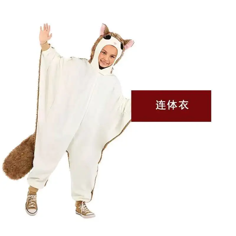 

Luxury Halloween Children's Day Stage Performance Animal Mole Flying Squirrel Role Play Costume