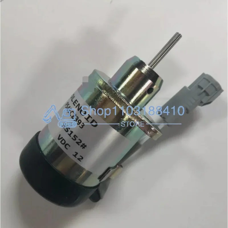 

PS45CZ393 1E369-60011 Fuel Stop Solenoid Shutdown Valve for Kubota V2607 V3307 Linde 1219 VOLVO55/80D Engine 1E36960011