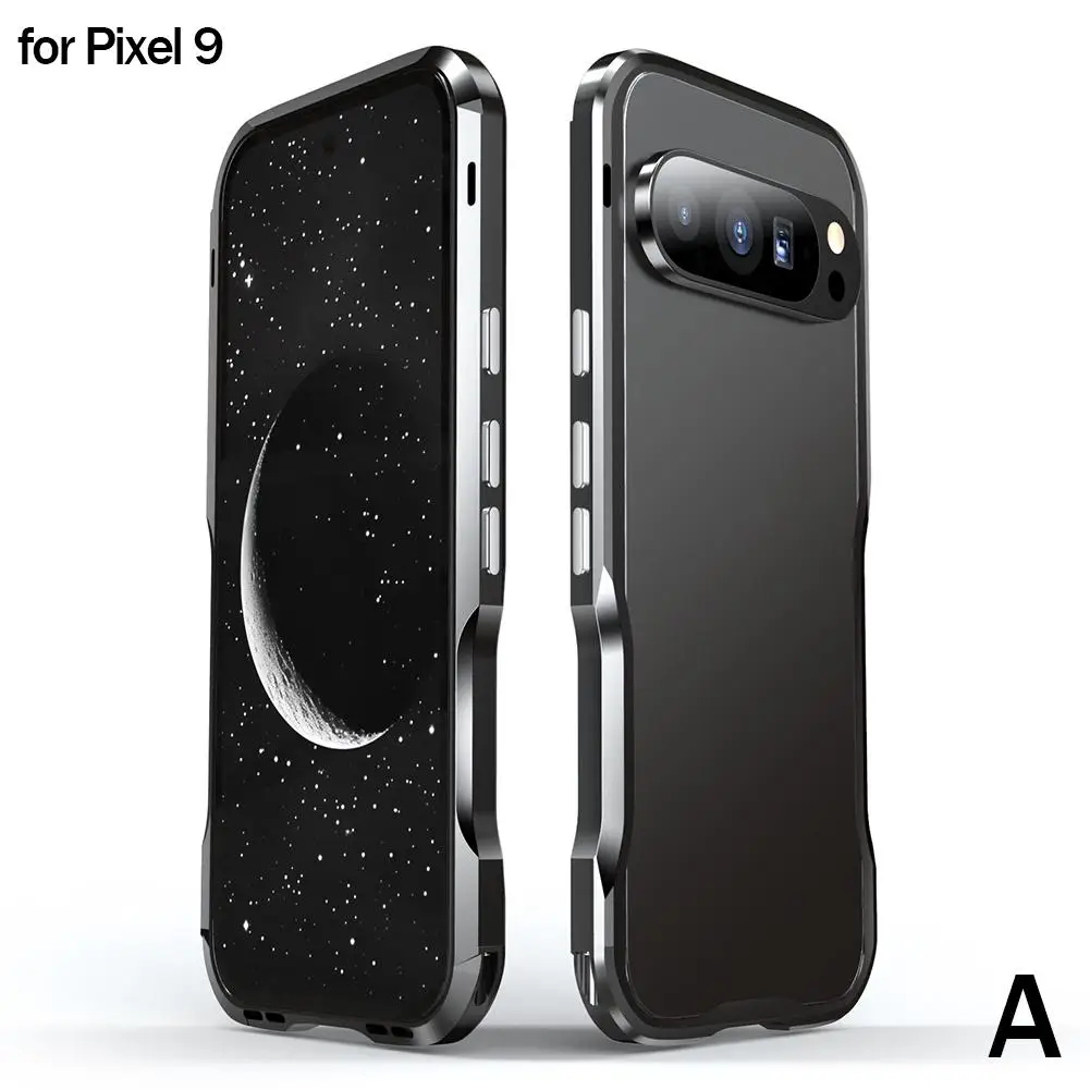 Funda de teléfono para Google Pixel 9 Pro XL, doble protección, pantalla delgada y ligera, Protector de lente de cámara, accesorios para teléfono I8M9