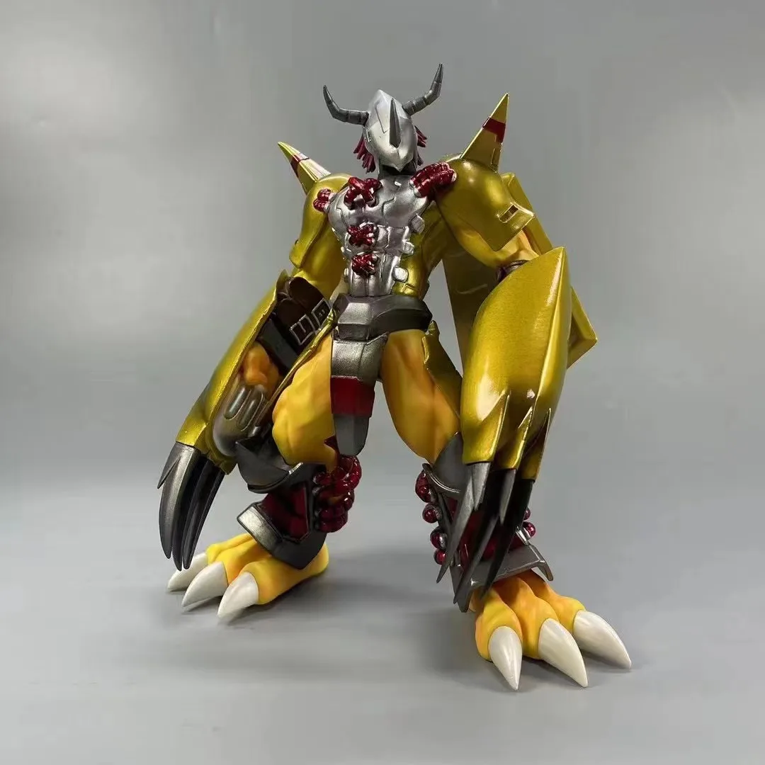 Anime Digimon Adventure War Greymon Figure Greymon Action Figures 21CM PVC Statue Desktop Decoration Collection Model Toys Gifts