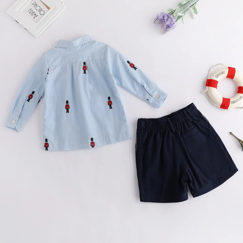 Boys Spanish Outfits Baby Clothes Infant Top And Bottom Set 2023 Baptism Gentelmene Children's Formal Suit Toddler Birthday Sets