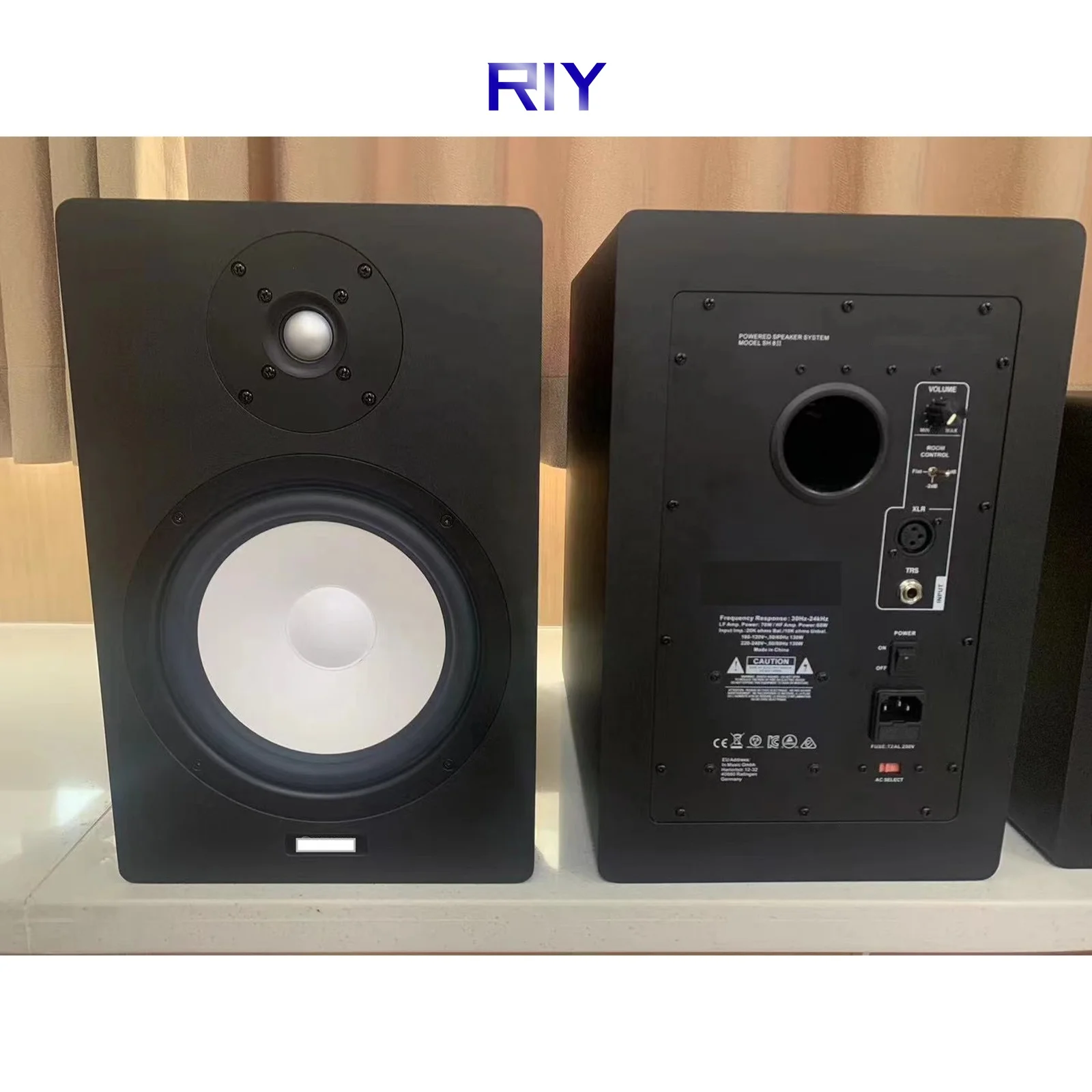 

HS8-II Studio Monitor Speaker System 8 Inch Blue-tooth Function Monitor Speaker