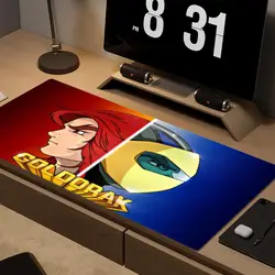 Cute Mousepad Goldorak Gaming Mouse Pad Office Computer Accessories Desk Mat Small Size UFO Robot Grendizer 1pc/2pc packing