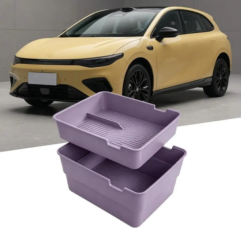 Zentrale Aufbewahrungsbox für Leapmotor Lafa5 B05 Mittelkonsole Organizer-Ablage Armlehnenfach Schublade Zubehör – Detail 3
