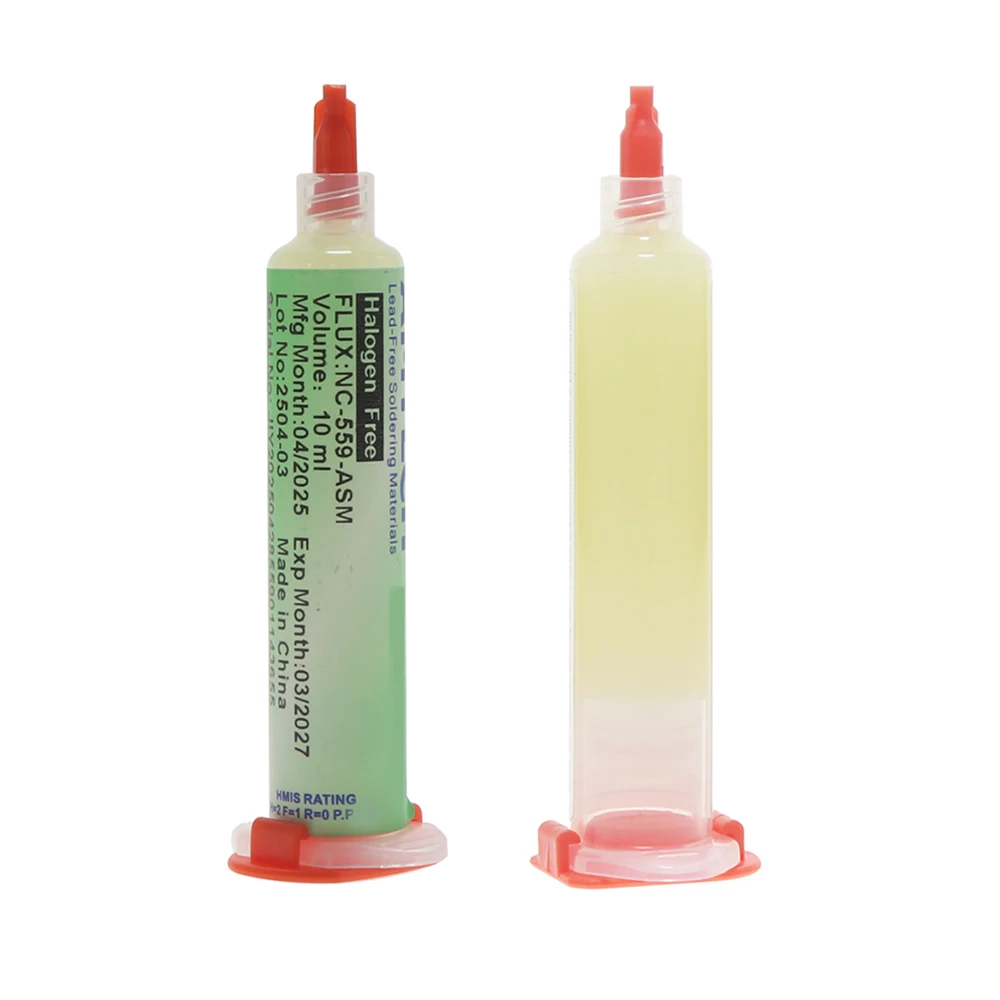 100% Original NC-559-ASM Flux BGA PCB No-Clean Solder Paste Rework Station Welding Fluxes for Soldering Reballing Kit