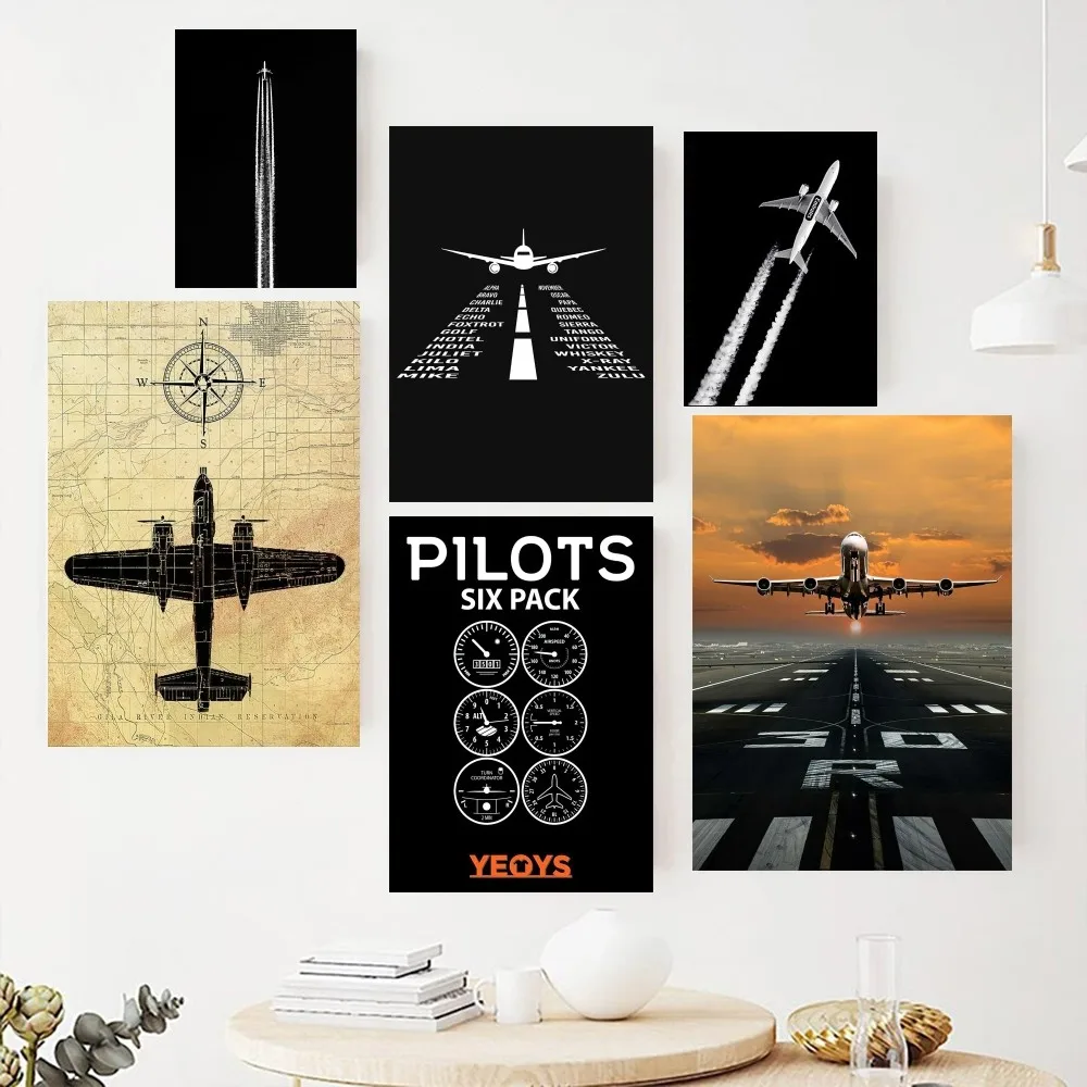 Transform Your Space with the Perfect Airplane Pilot Poster: A Real User’s Review of the Resertation Wall Art