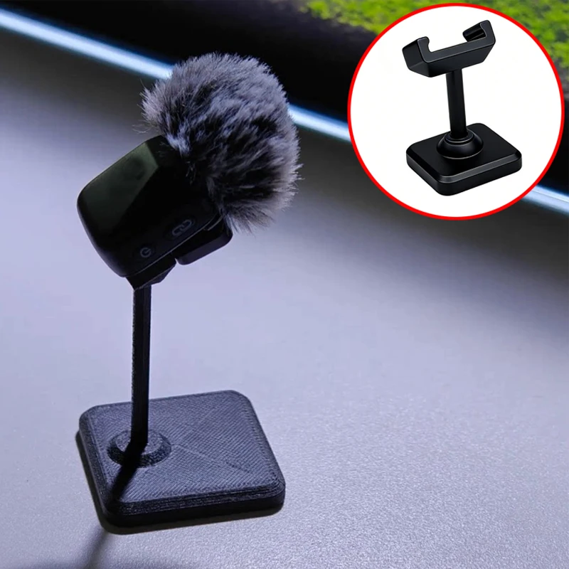 

1 шт. для DJI MIC: креативная настольная подставка для микрофона, 3D-печатная монтажная база, аксессуары для конференций/записи аудио