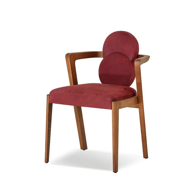 

Modern Design Dining Chair Comfortable Enso Chair With Armrest for Dining Room Restaurant or Club Furniture