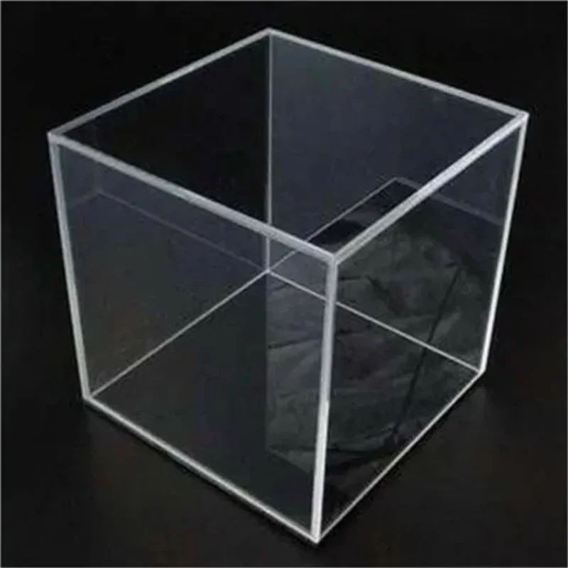 clear transparent acrylic mini table turtle, shrimp, goldfish,seaweed aquaculture tank small table fish tank