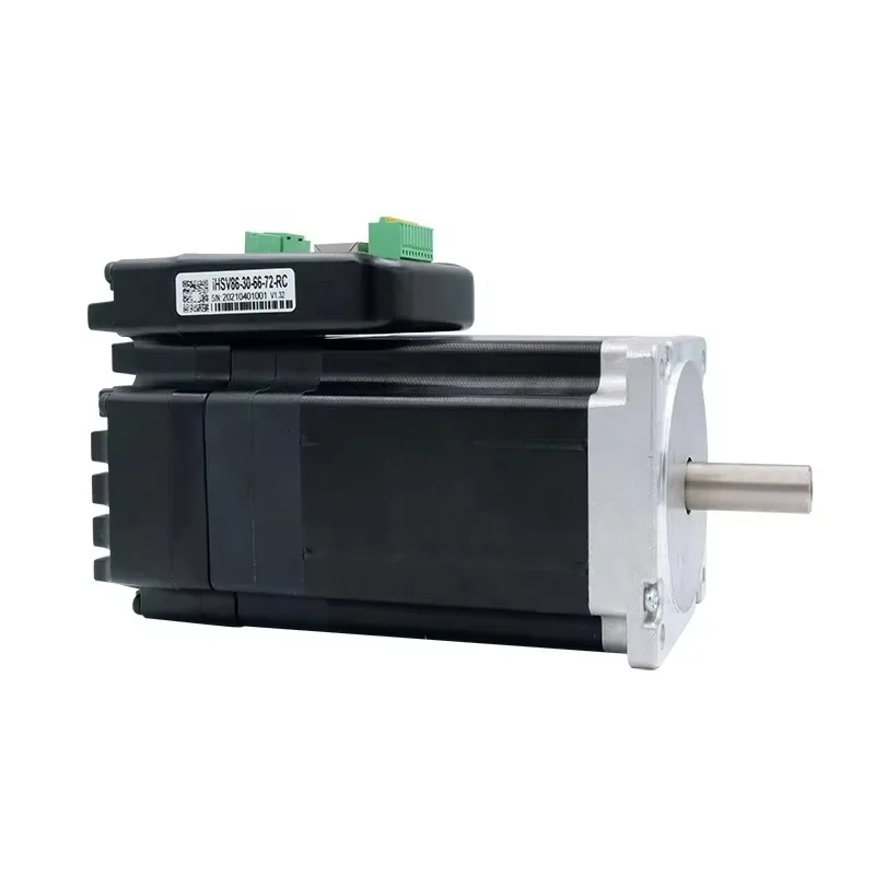 IHSV86-30-66-72-RC Nema42 660W 72VDC 3000rpm 2.03NM 13.1A Integrated Field-bus AC Servo Motor