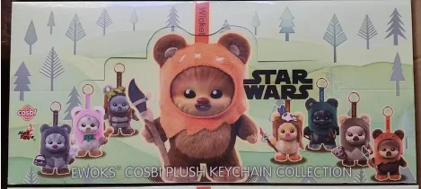 Hot Toys Wars Ewok Cosbi Mystery Blind Box Śliczne kolekcjonerskie figurki mini dla dekoratorów biurek i fanów Idealny prezent urodzinowy