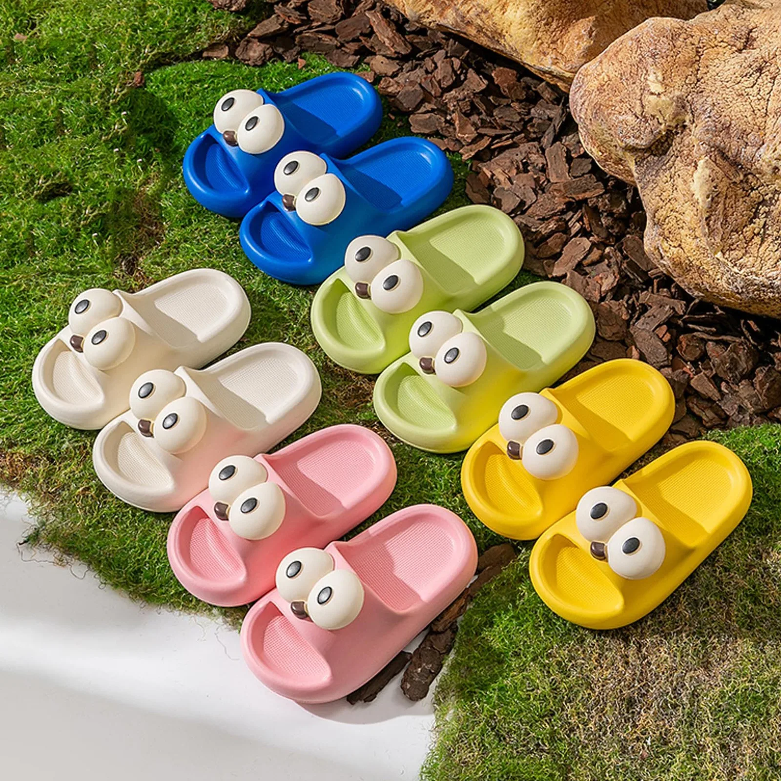 Children Shoes Comfortable Soft Soled Slippers for Kids Boys Girls House Slides Shower Sandals Cartoon Outdoor Beach Slippers