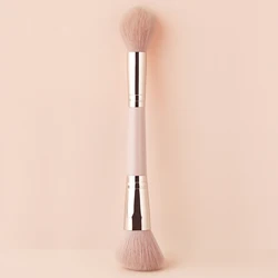 Dual Purpose Makeup Brush,1pcs Neutral Double headed Multifunctional Cosmetic Brush For Making Up Supply