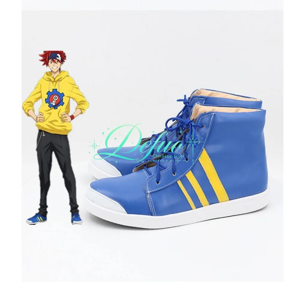 Reki Kyan Cosplay Shoes Custom Made From Halloween Sports Anime Festival and Photo Shoot