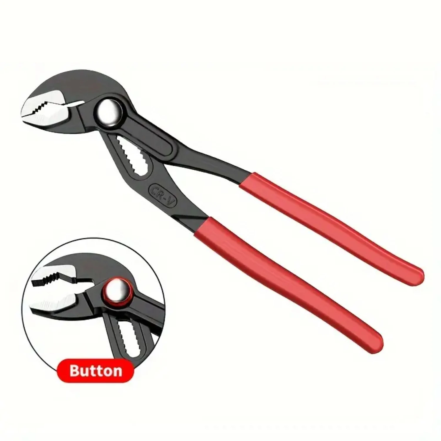 Multi-Use Water Pliers with Durable Anti-Rust Forged Tool, Comfort-Grip and Quick-Adjust Features - Ideal for Versatile Plumbing