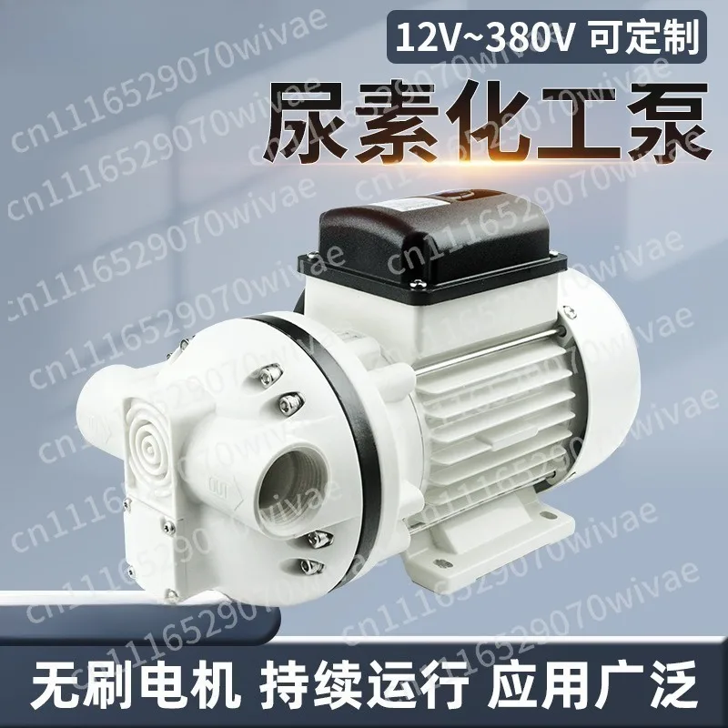 Electric diaphragm pump acid and alkali resistance corrosion urea pump 220V large flow electric chemical self-priming pump