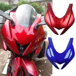 For Yamaha YZF R125 2019 2020 2021 R15 V3.0 Front Nose Fairing Upper Frame Cover Head Cowl Mask Facelift Motorcycle Accessories