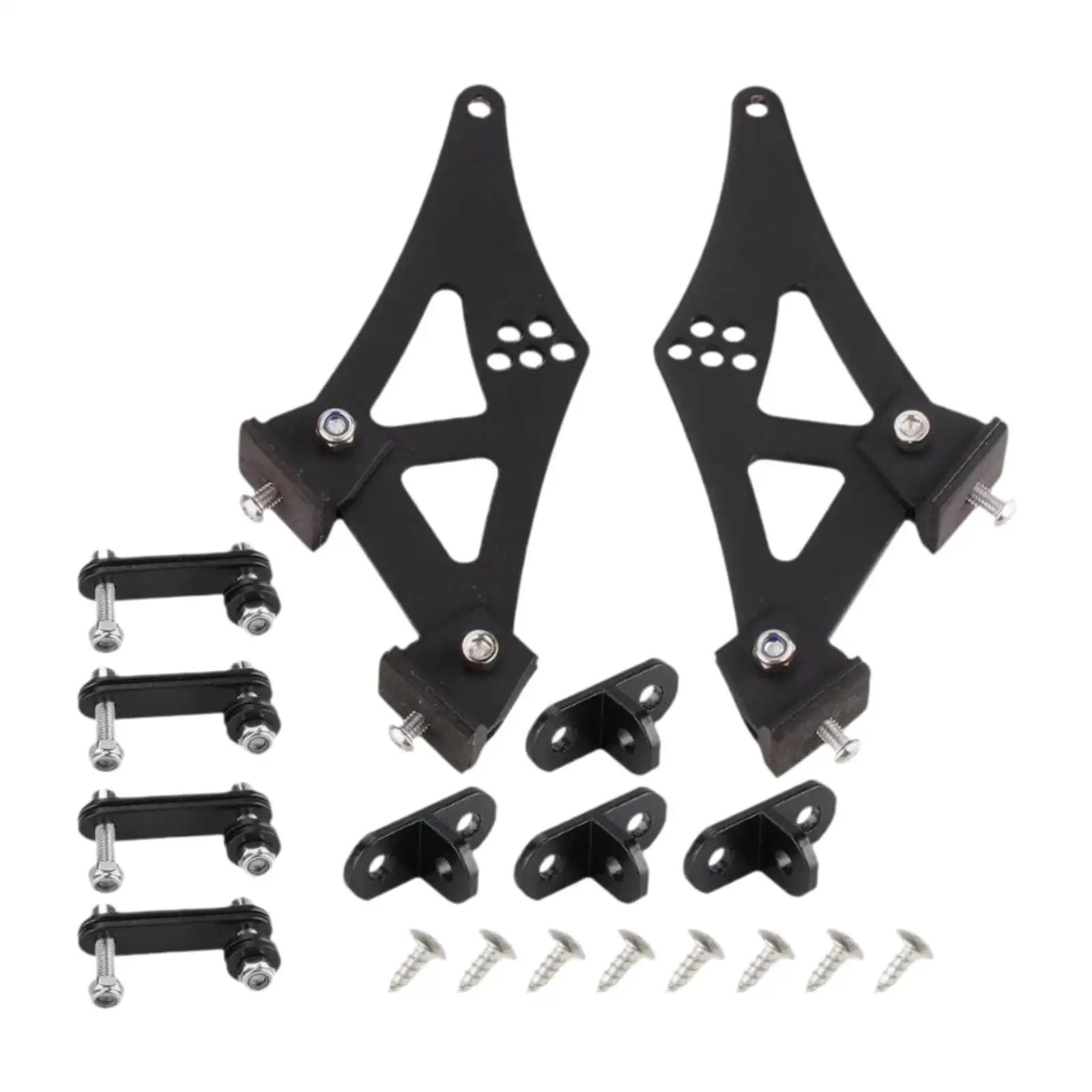 2Pcs Generic Spoiler Legs Mount Brackets Premium High Performance Accessory