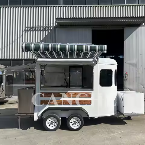 Mobile Food Truck For Sale food caravan camper fast food kiosk/Mobile Kitchen Truck Food Van/food trailers