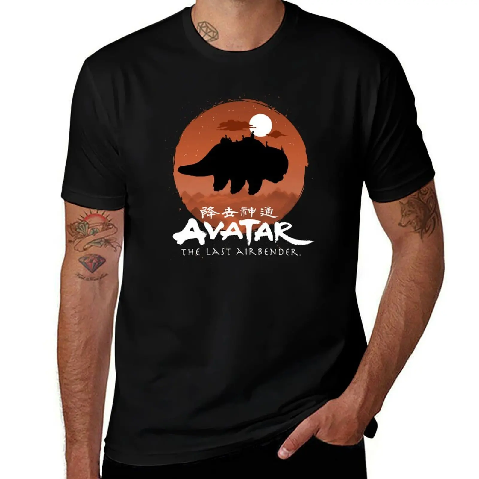 

Avatar: The Last Airbender Halloween Team Avatar Poster T-Shirt oversizeds vintage clothes blacks workout shirts for men