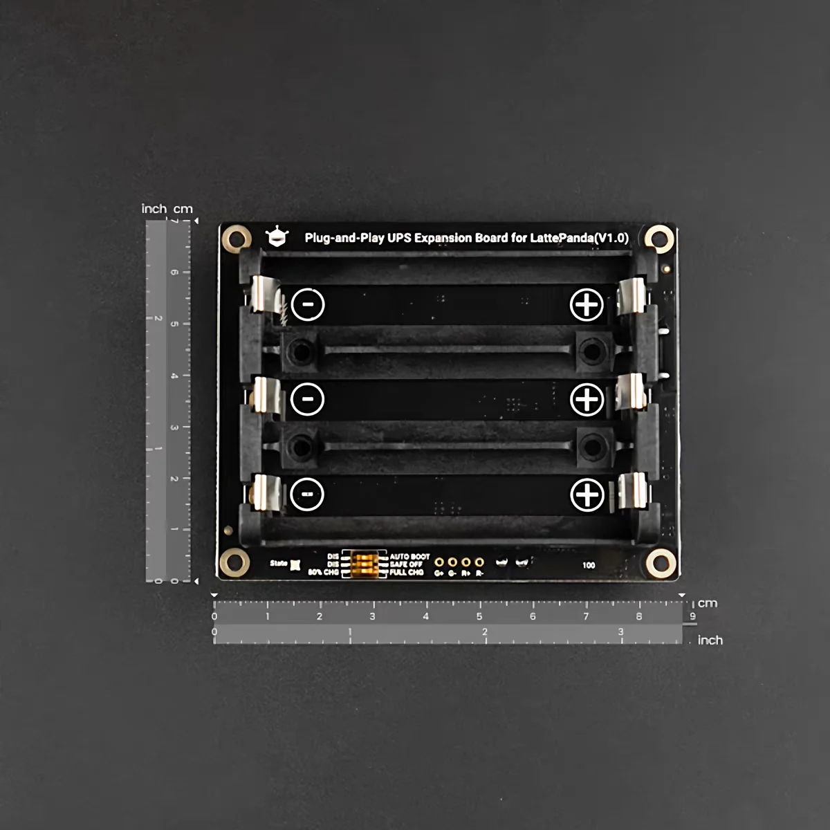 LattePanda IOTA 18650 UPS expansion board - plug-and-play uninterruptible power supply