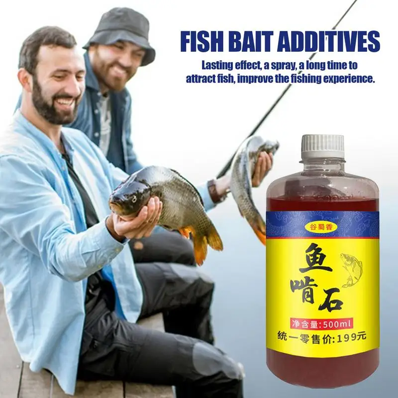 Fish Attractants For Baits 500ml High Concentration Fishing Liquid Baits & Attractants Fish Bait Attractants For Bighead Carp