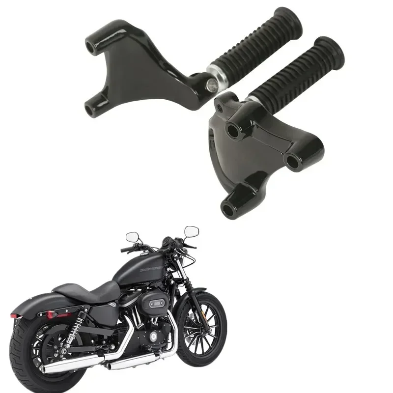 For Harley Sportster XL Iron 883 1200 2014-2022 Seventy Two XL Forty Eight Passenger Motorcycle Rear Foot Pegs Mount Kit