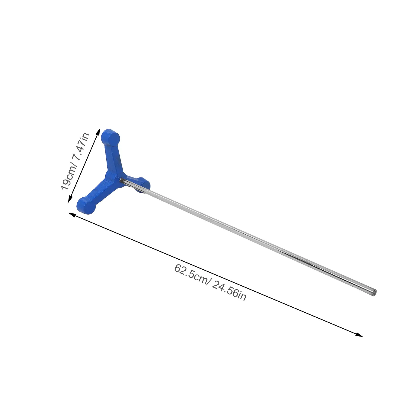 Laboratory Metal Retort Base Stand 110Mm Long Rod Triangular Tripod Stable Equipment Chemistry Tripod Glassware - view 6