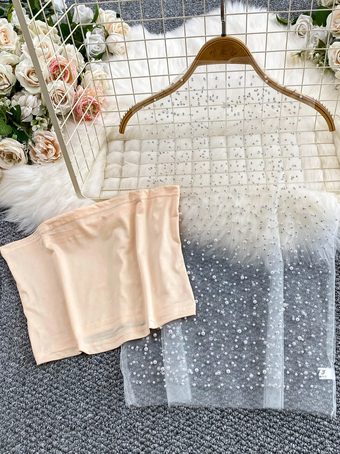   Colete de diamante embelezado com miçangas pesadas, design de emagrecimento, conjunto interno de roupa ortod sle faion para mulheres