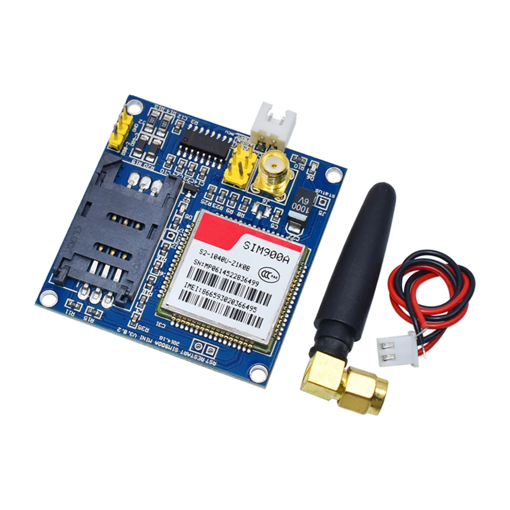 GSM GPRS Board  SIM900A SIM900 V4.0 Kit MINI Wireless Extension Module Antenna Tested Worldwide Store for arduino