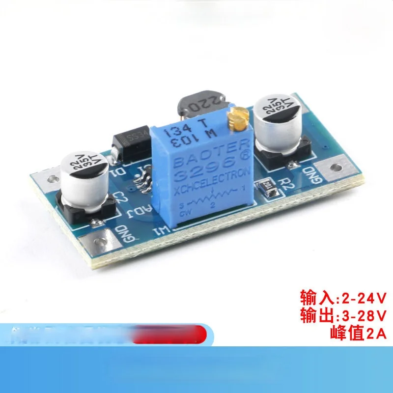 5Pcs XH-M415 SX1308 DC-DC Langkah UP Power Supply Modul 2A Adjustable Step-Up Boost Converter 2V-24V