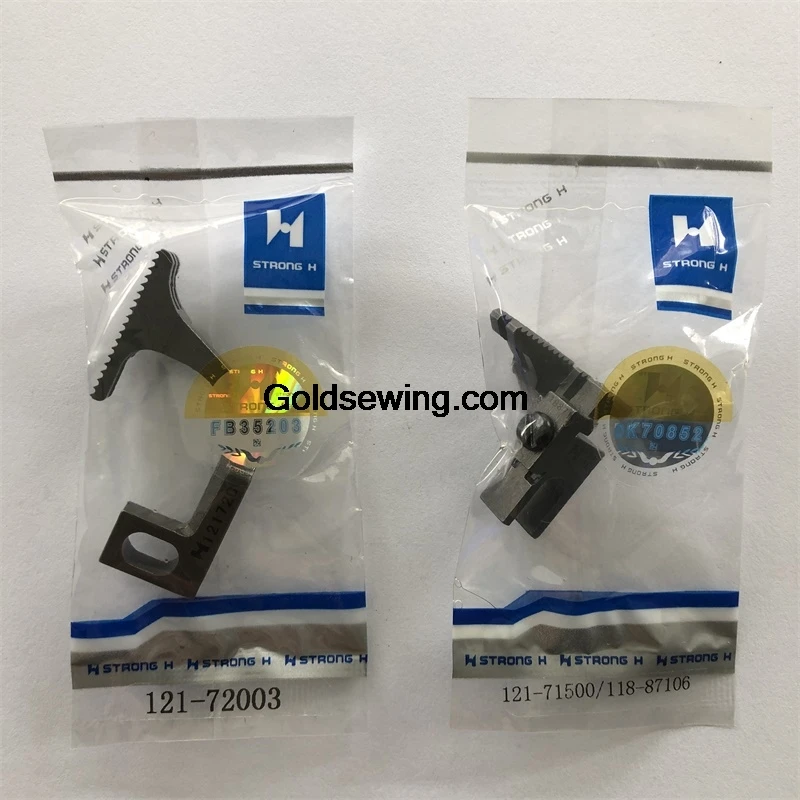 121-72003 121-71500/118-87106 Strong H Feed Dog Tooth for Juki Mo-6700 MO-6714 6700 6714 Four Thread Industrial Sewing Machine